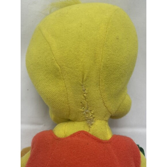 VTG Tweety Bird Warner Bros Halloween Looney Tunes 11” Plush 1997 Stuffed Animal - Picture 13 of 16